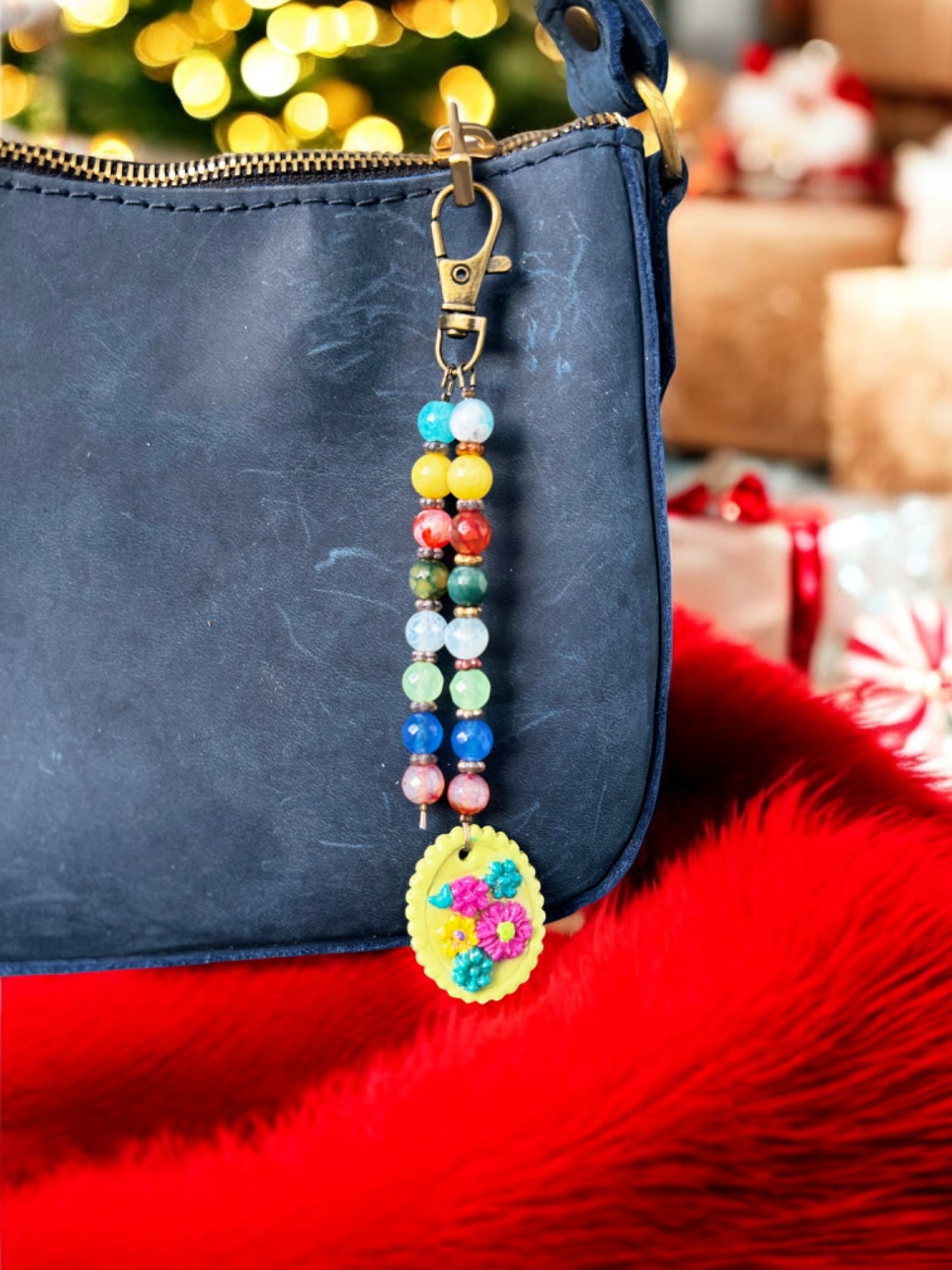 Handmade Multi Colored Beaded Strands