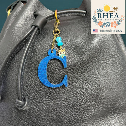 Rizz Mini Charms – Monogram Collection | Personalized Alphabet Bag Charms