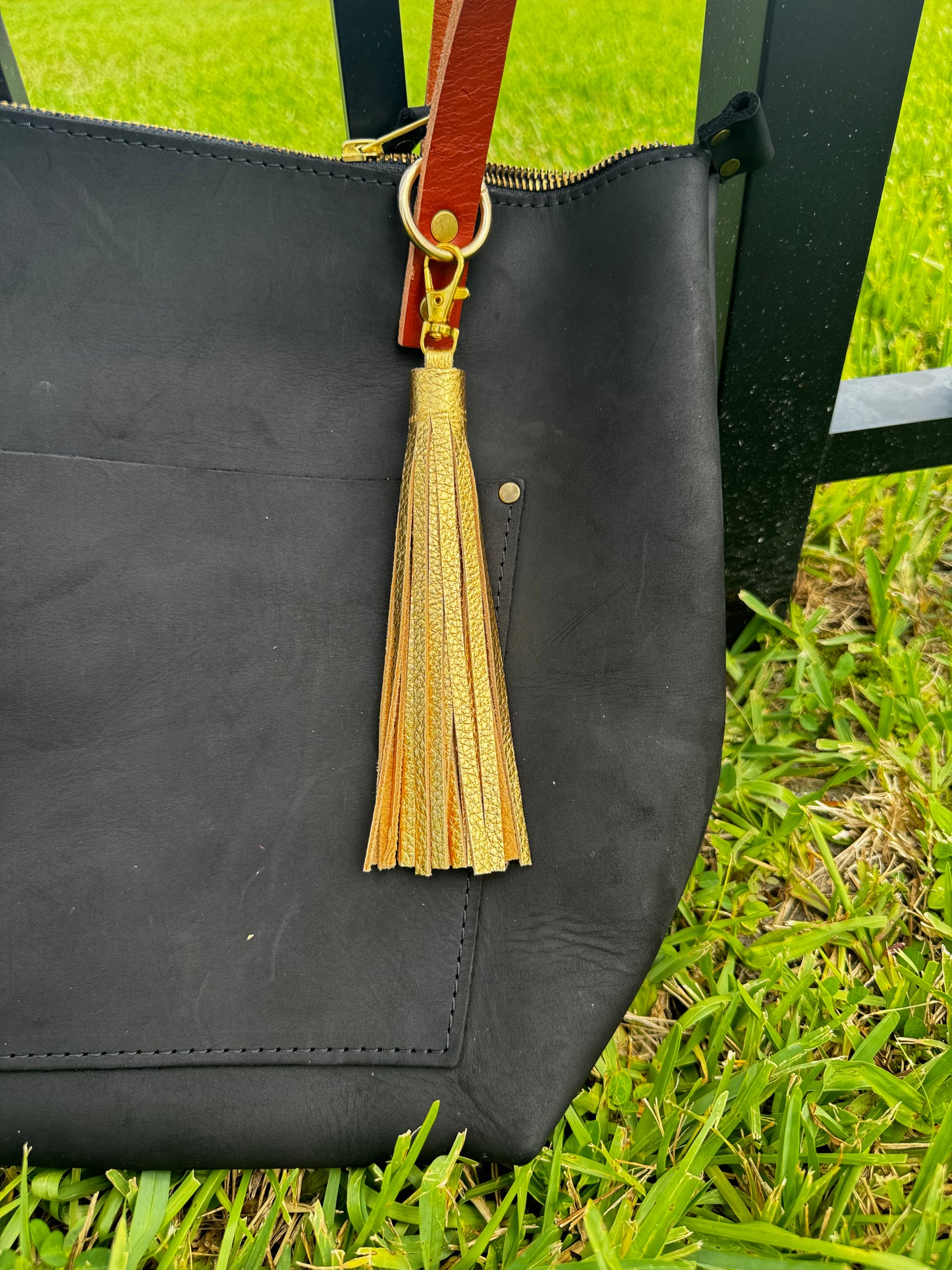 Leather Tassels – Premium Keychain & Handbag Accessories - Jumbo