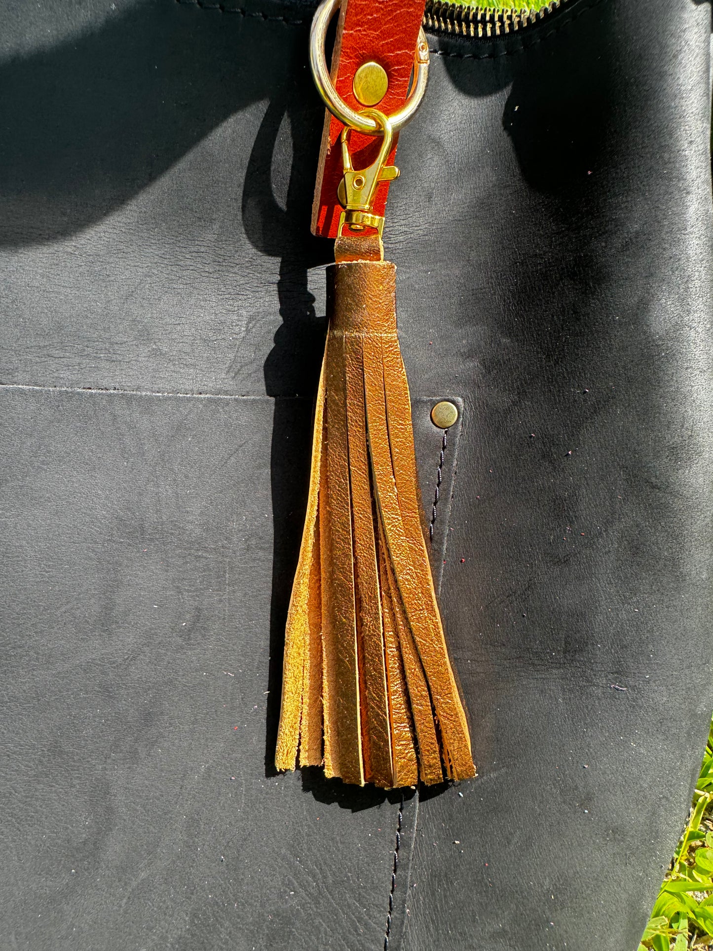 Leather Tassels – Premium Keychain & Handbag Accessories - Jumbo