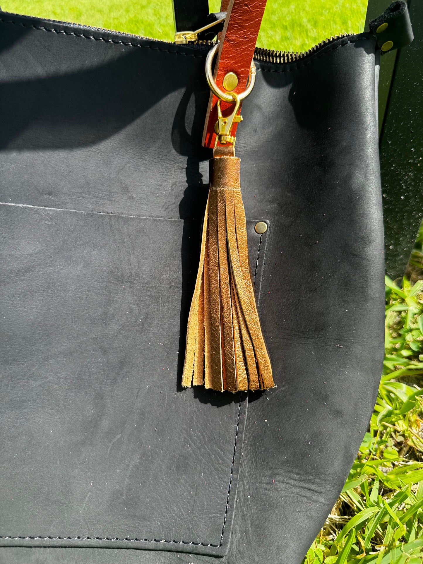 Leather Tassels – Premium Keychain & Handbag Accessories - Jumbo