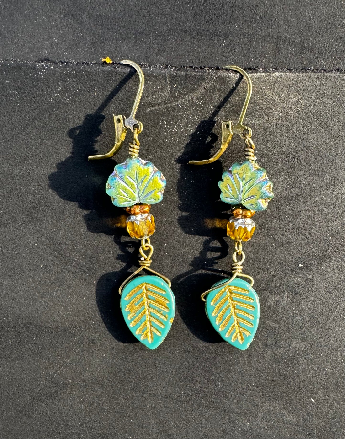 Fresh Leaf Earrings