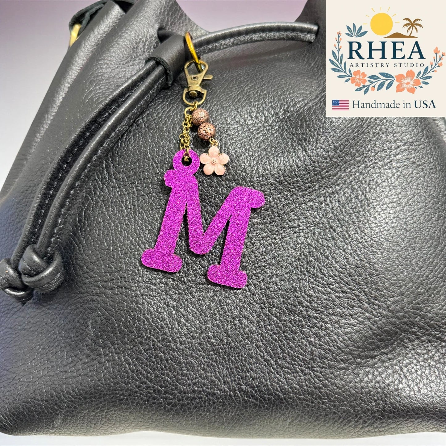 Rizz Mini Charms – Monogram Collection | Personalized Alphabet Bag Charms