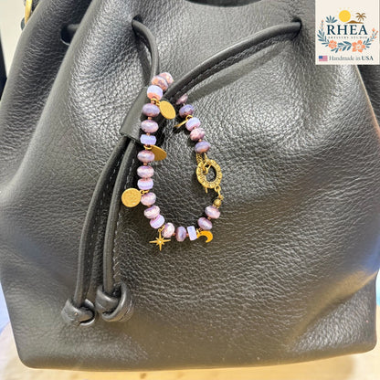 Celestial Collection | Handmade Beaded Purse Charms