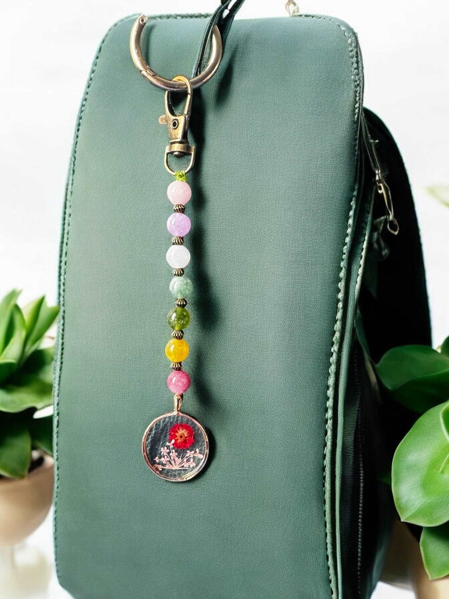 Unique Multi-Colored Beaded Charms |  Accessory