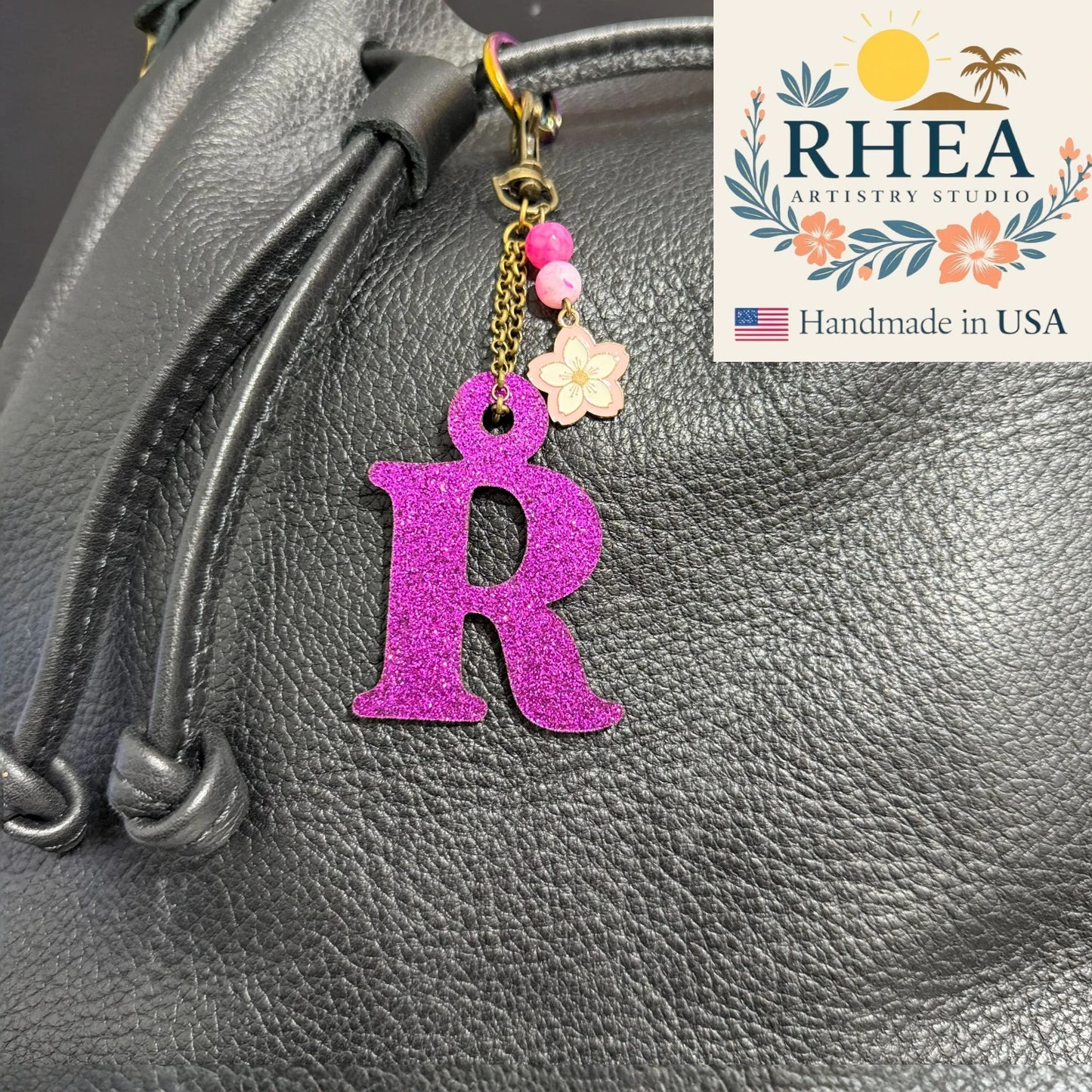Rizz Mini Charms – Monogram Collection | Personalized Alphabet Bag Charms