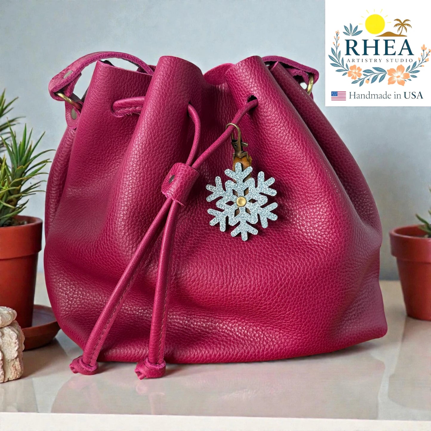 Rizz Mini Charms – Winter & Holiday Collection | Handmade Bag Charms