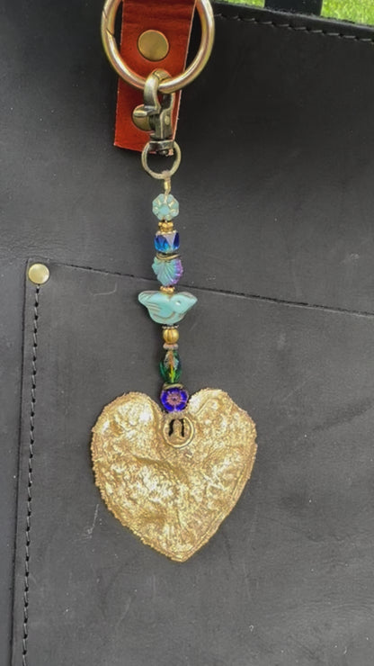 Fairy Forest Charm Blue Bird