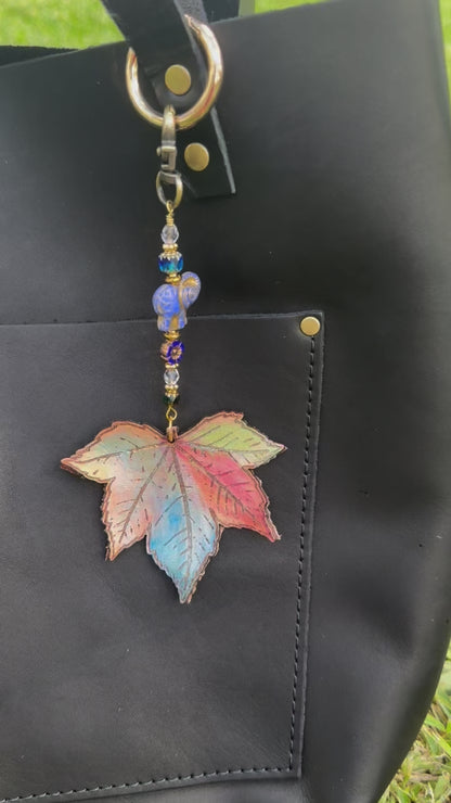 Fairy Forest Charm - Rainbow Elephant