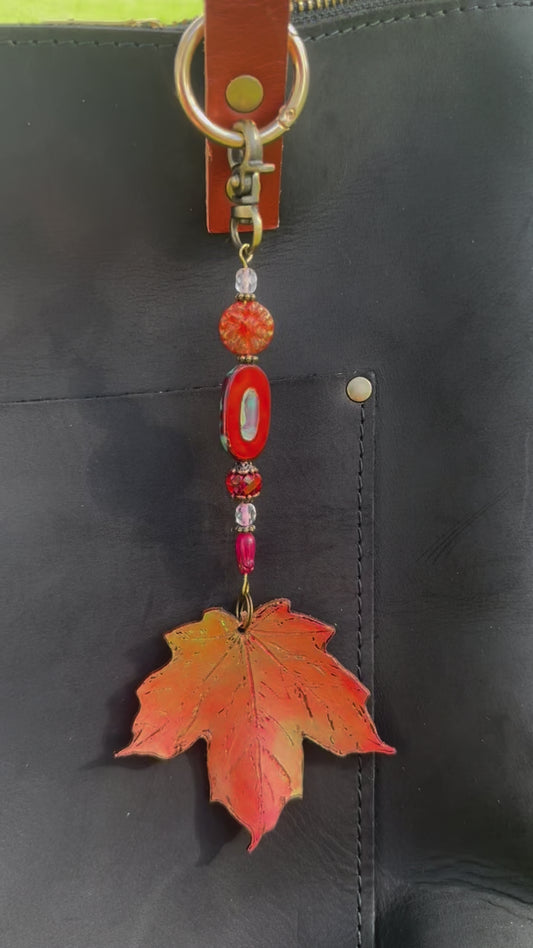 Fairy Forest Charm - Crimson Dahlia Delight